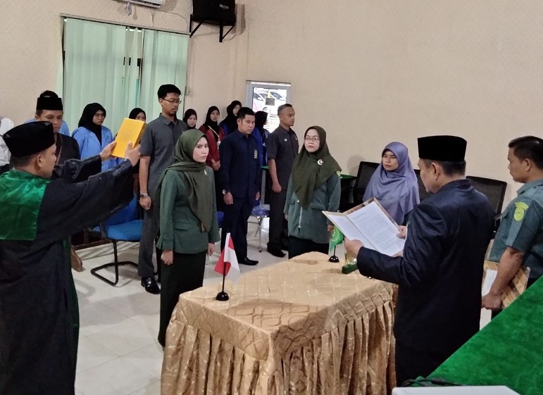 Wakil Ketua PA Ujung Tanjung Kelas 1 B Lantik Pejabat Fungsional ...